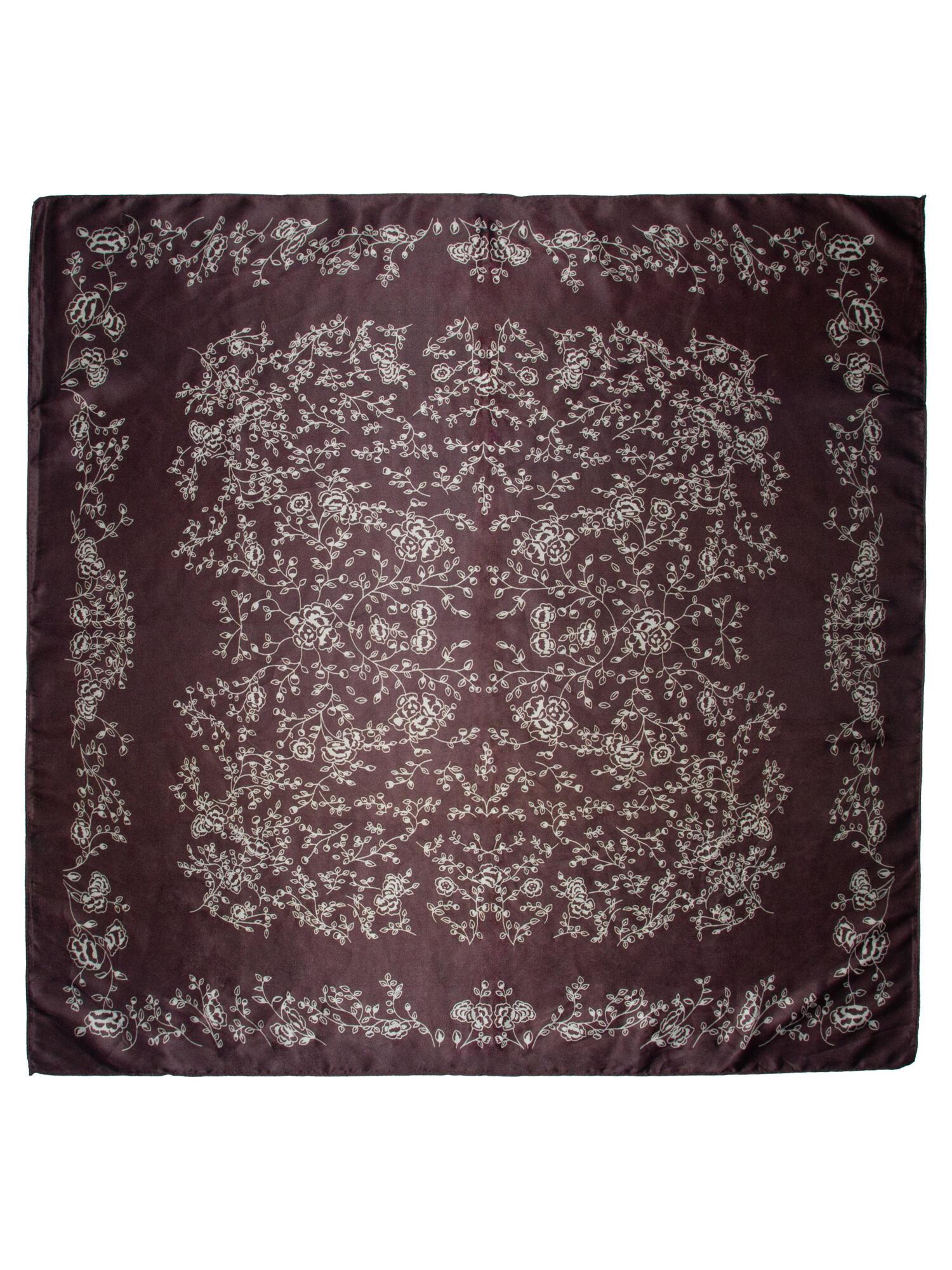 Skjerf m/grener 70x70