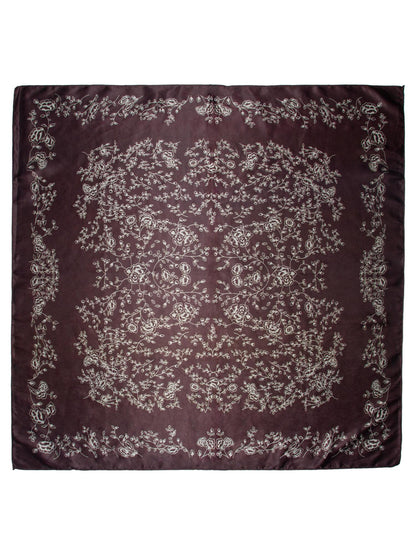 Skjerf m/grener 70x70