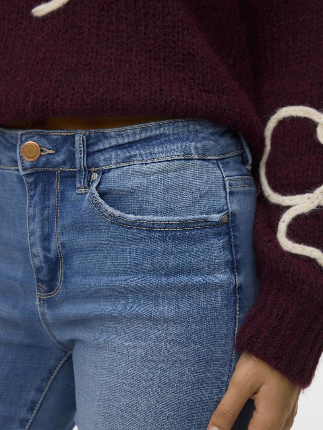 Vmflash Mr Straight Jeans Li347 Ga Noos Blå