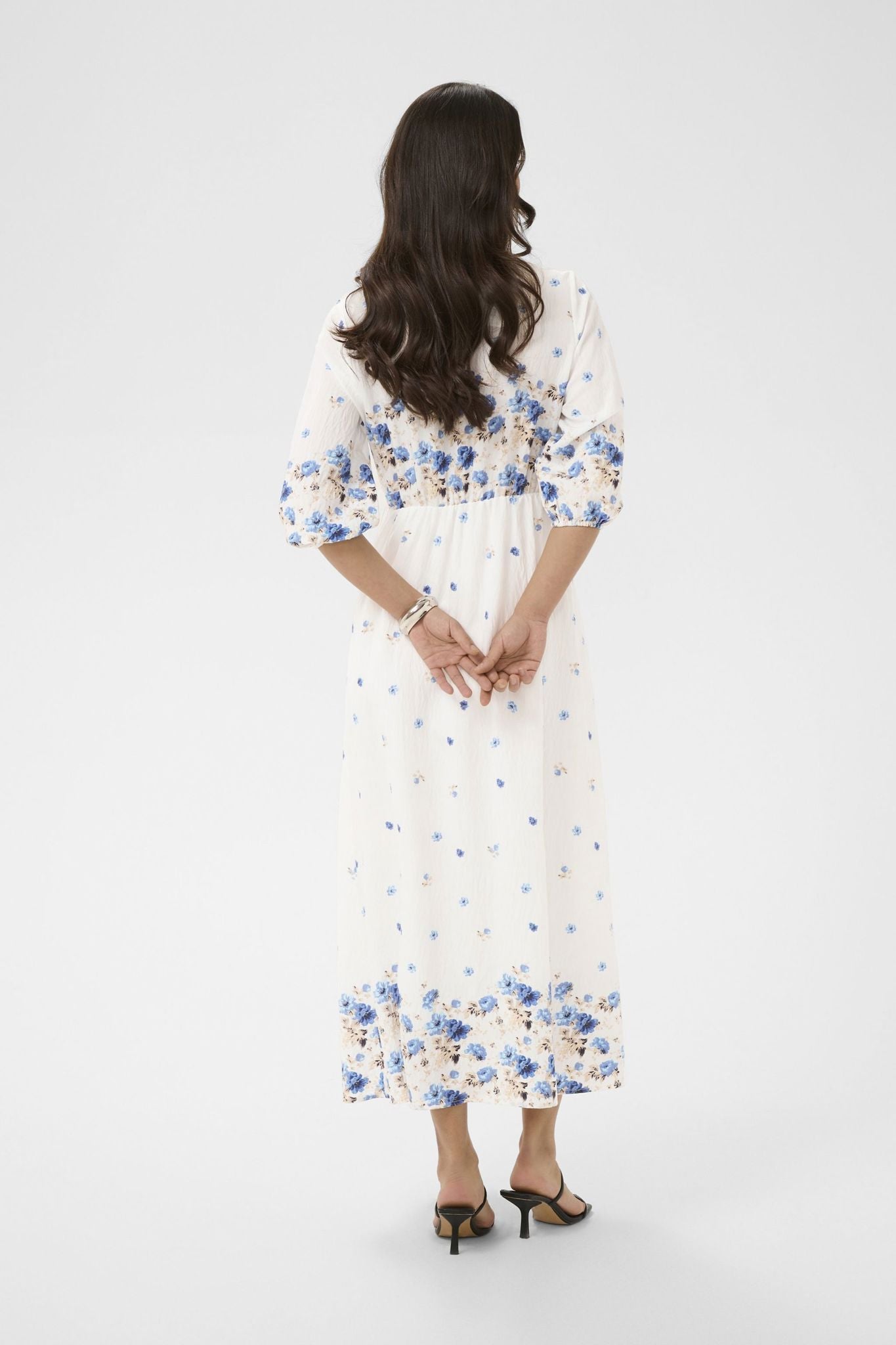 Karosine Long Dress Blå