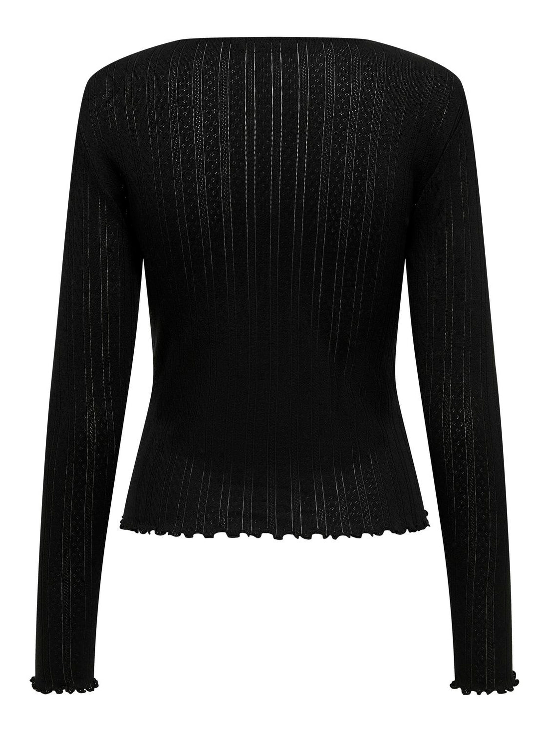 Onlcarlotta L/s Top Noos Jrs Sort