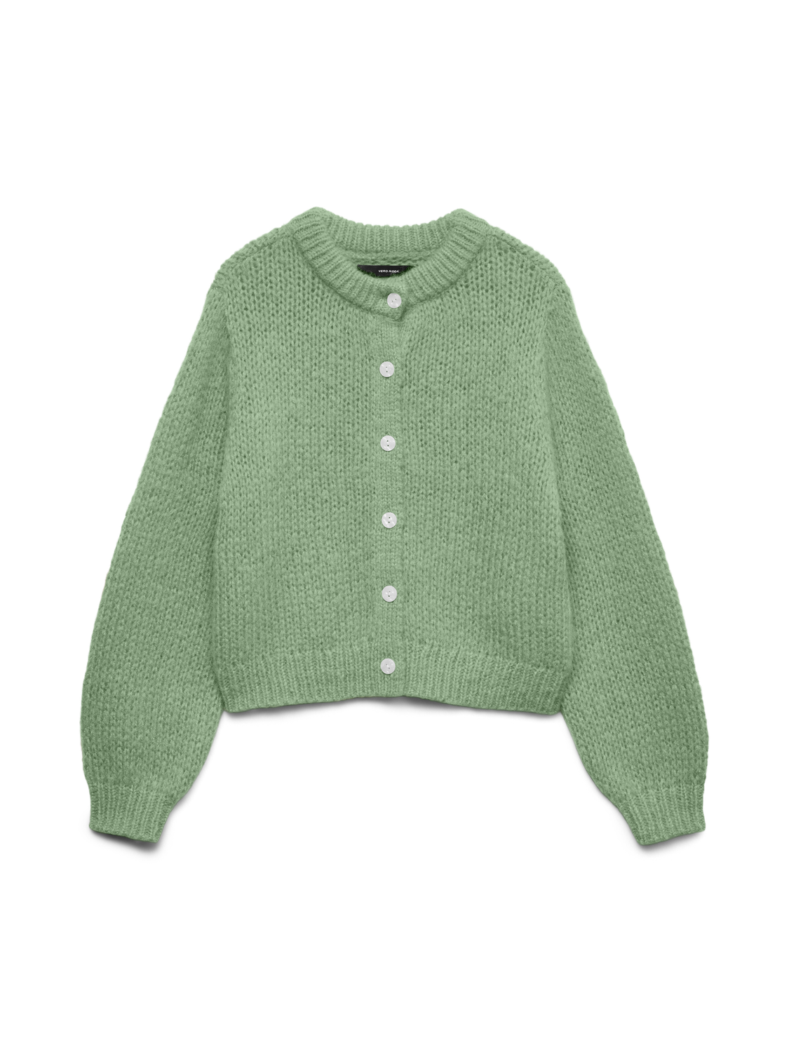 Vmwilo Ls O-Neck Cardigan Exp Grønn