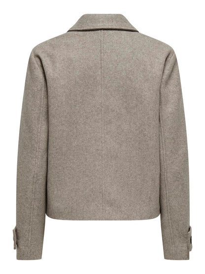 Onlfreja Life Short Db Jacket Otw Noos Mellombrun