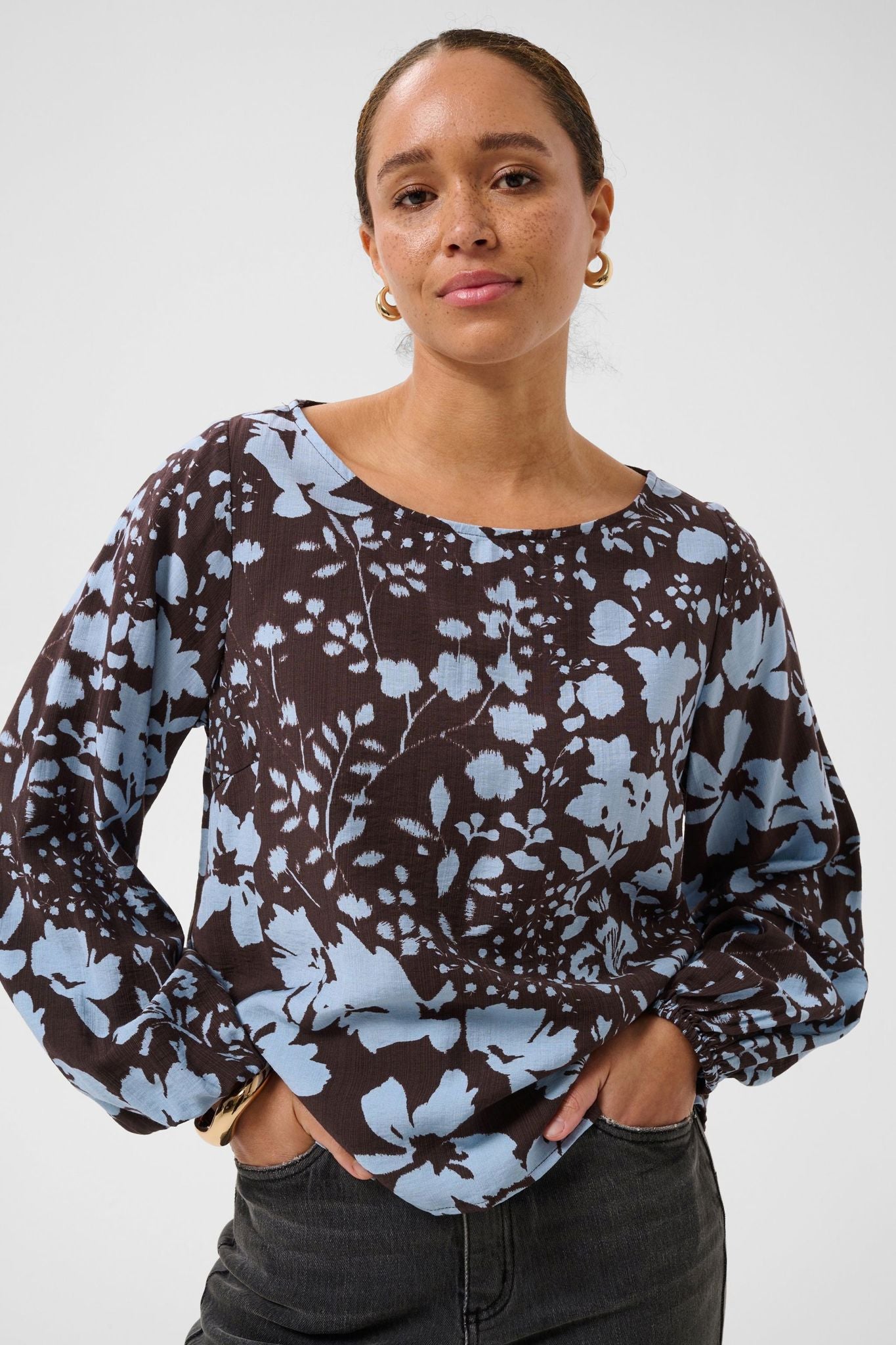 Kanadira Blouse Flerfarget