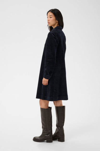 Eyvoranpw Dress Blå
