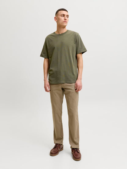 Jororganic Basic Tee Ss O-Neck Noos Grønn