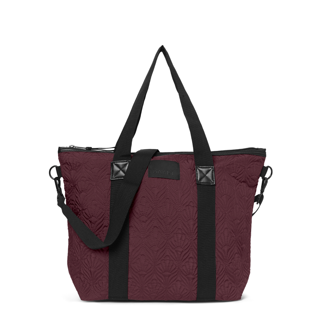 Day GW RE-Q Muslin Shopper Burgunder