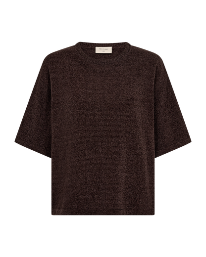 Fqtempo-Pullover Brun
