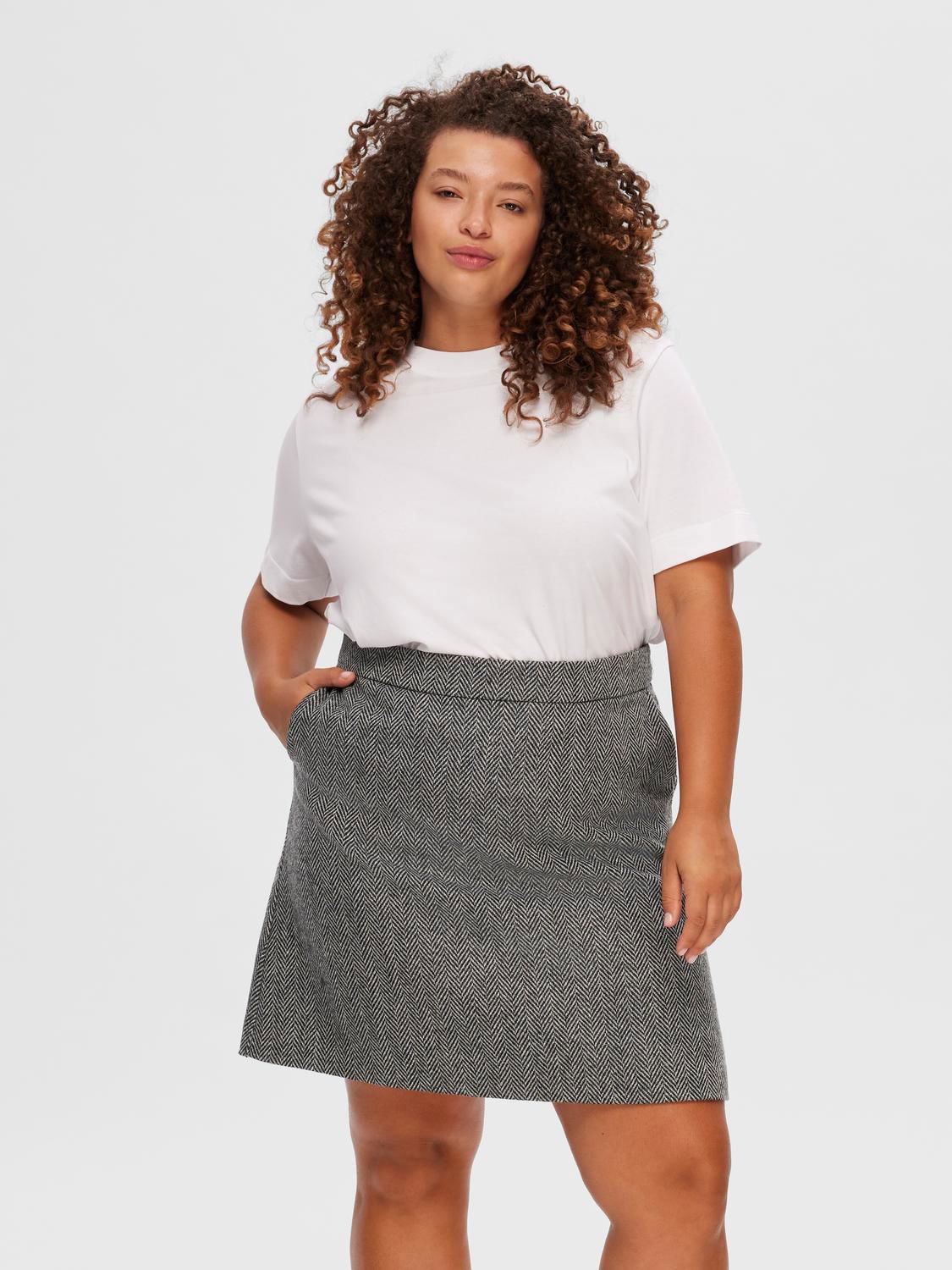 Slwessential Ss Boxy Tee Noos Hvit