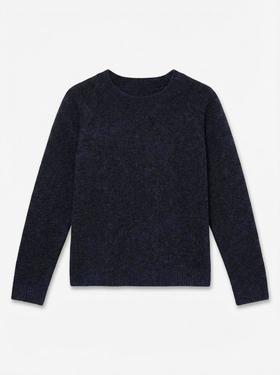 Vmdoffy Ls O-Neck Blouse Ga Noos Blå