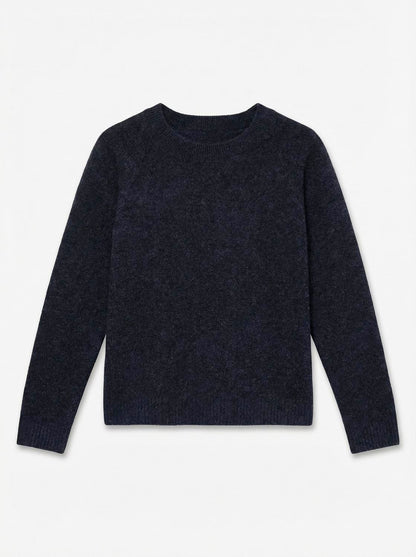 Vmdoffy Ls O-Neck Blouse Ga Noos Blå