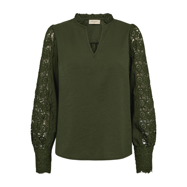 FQESSA-BLOUSE Grønn