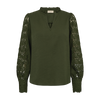 FQESSA-BLOUSE Grønn