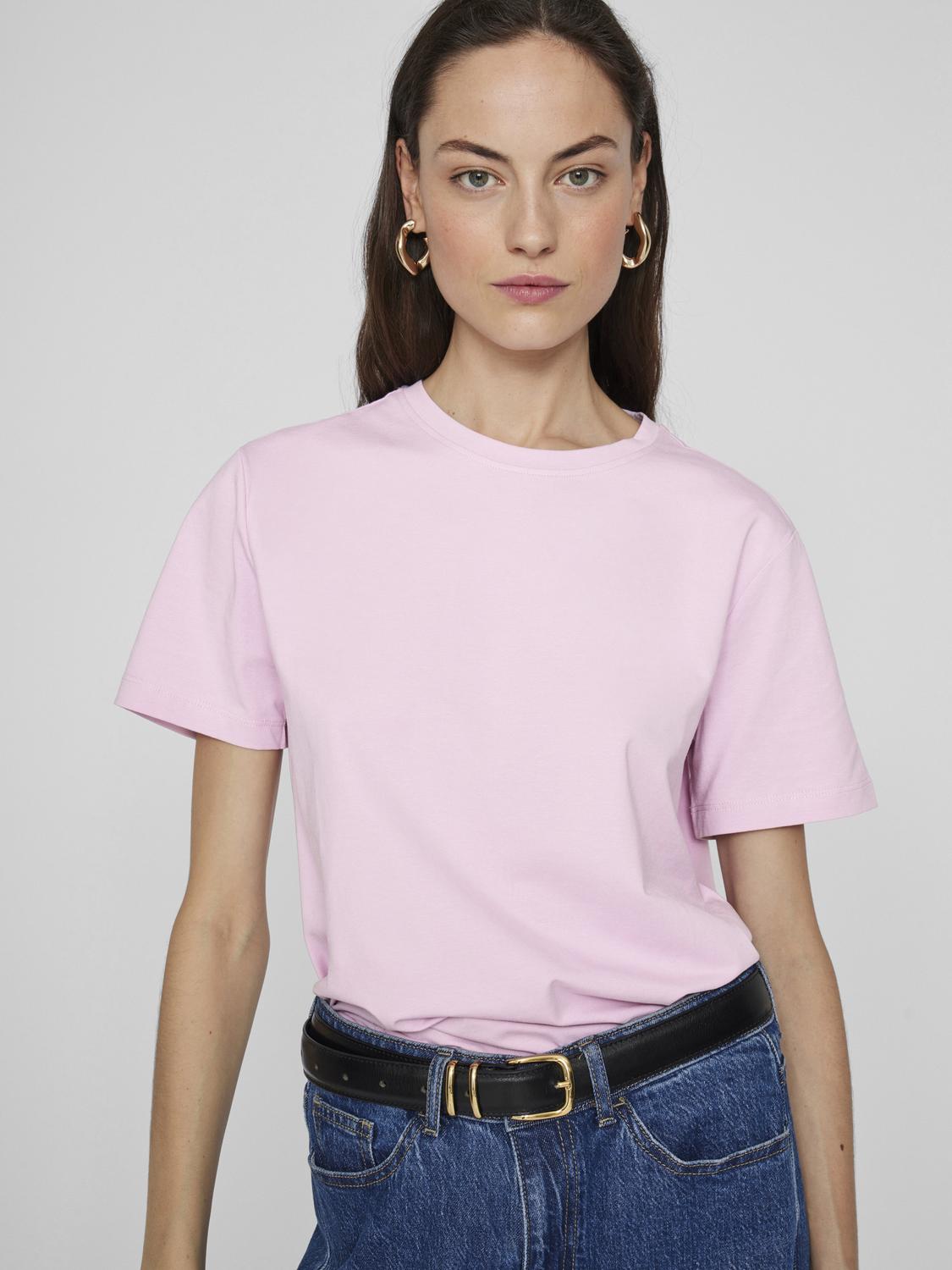 VINORA S/S T-SHIRT - NOOS Rosa