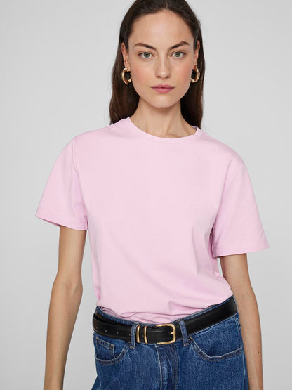 VINORA S/S T-SHIRT - NOOS Rosa