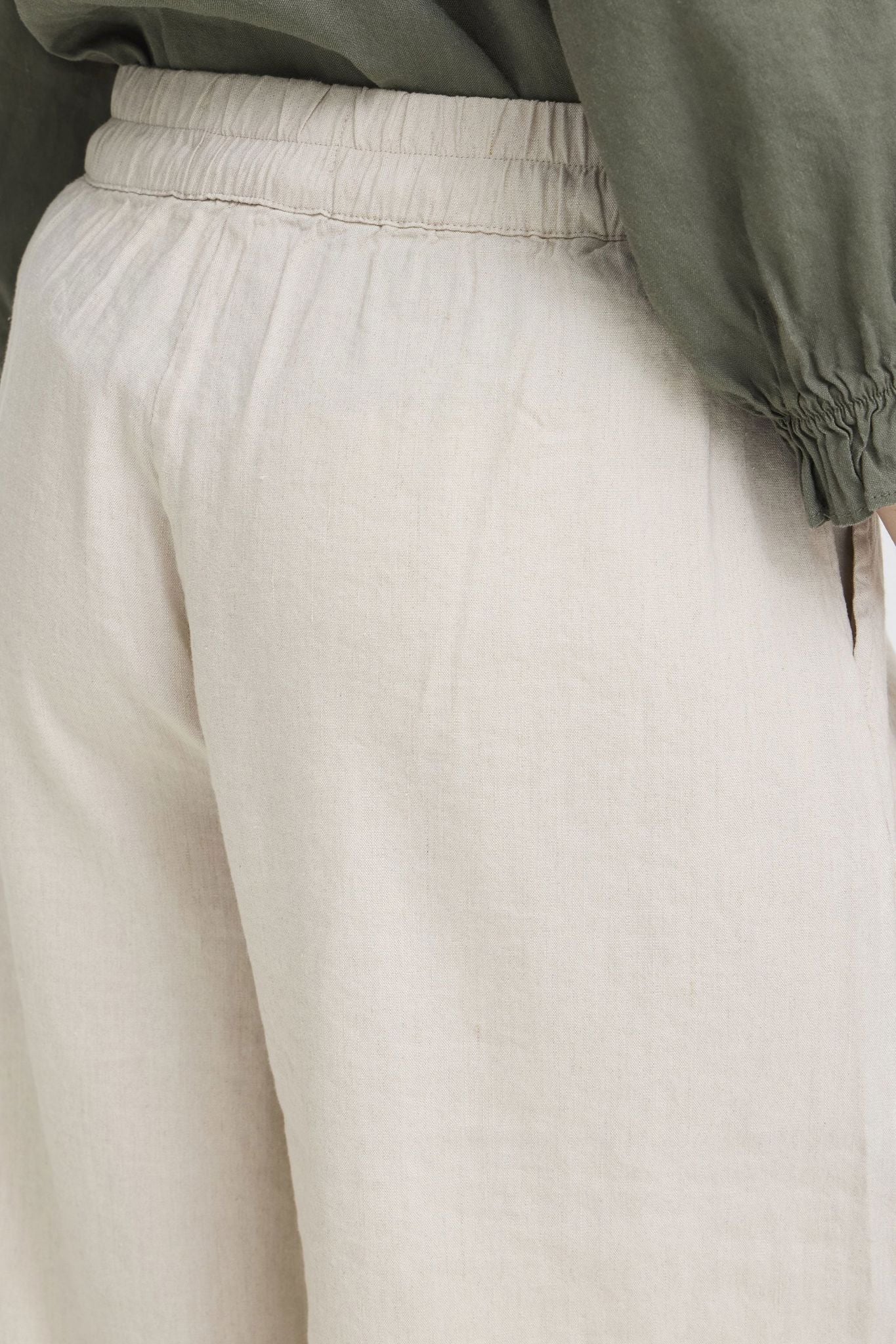 Pzluca Shorts Wide Leg Beige