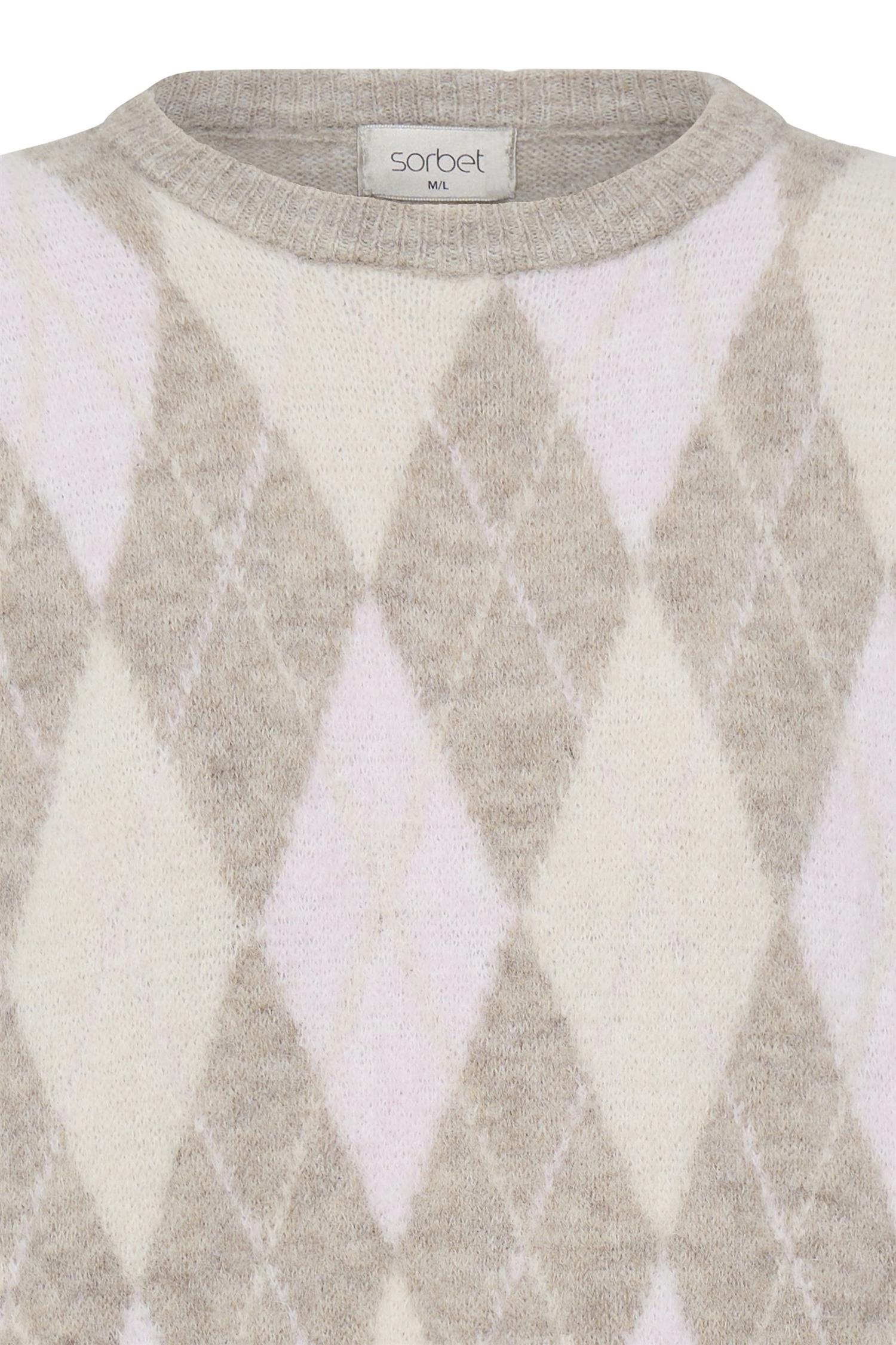 Sbargyle R Knit Blouse Rosa