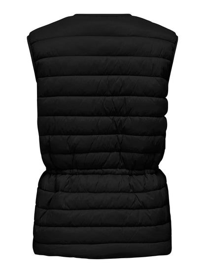 Jdyrenee Quilt Waistcoat Otw Sij Sort