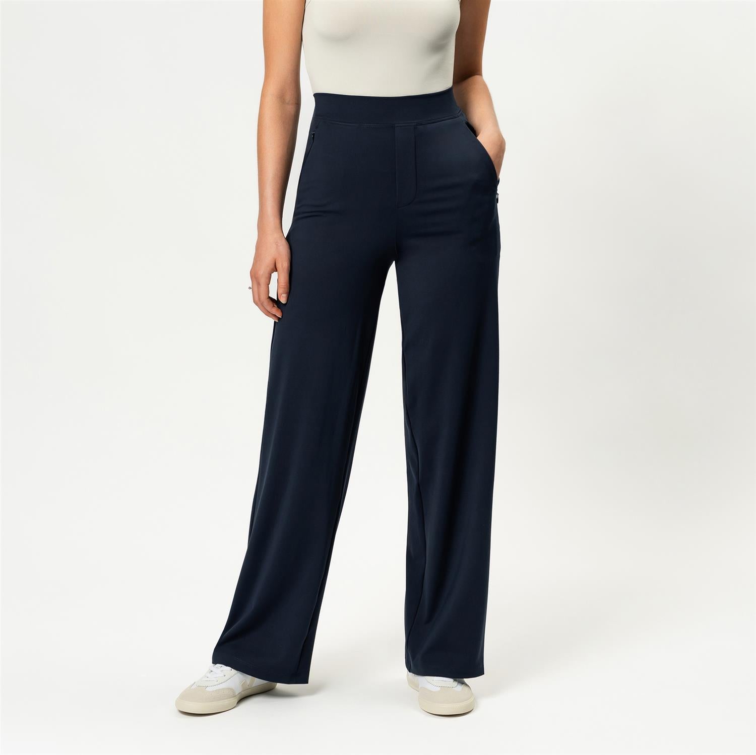 Asana Relaxed Straight Pant Marine