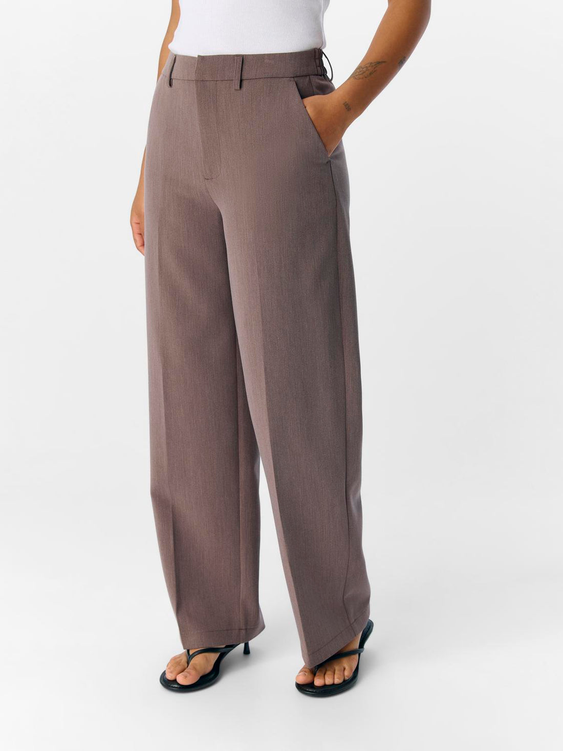 Objsigrid Hw Casual Pant Noos Brun