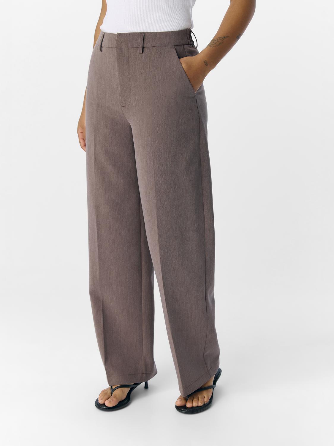Objsigrid Hw Casual Pant Noos Brun