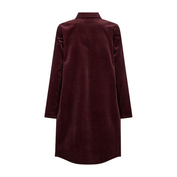 FQCORDY-DRESS Vinrød