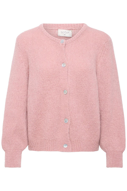 Sbgulvig Knit Cardigan Rosa