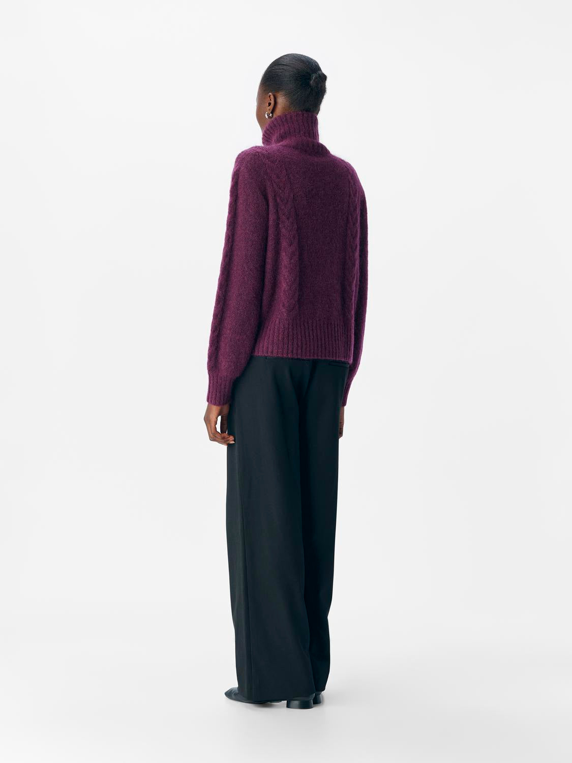 Objnete Lo Knit Cardigan Noos Lilla