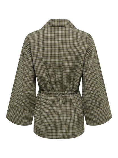 Jdyrikka 7/8 Tunnel Shirt Wvn Beige