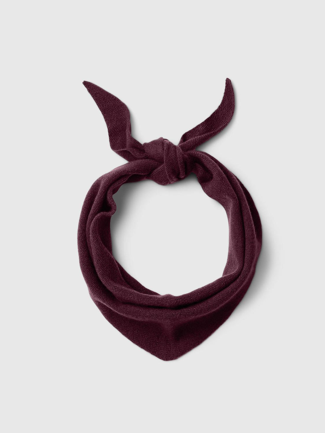 Slfmaria Narrow Cashmere Scarf Mørkelilla