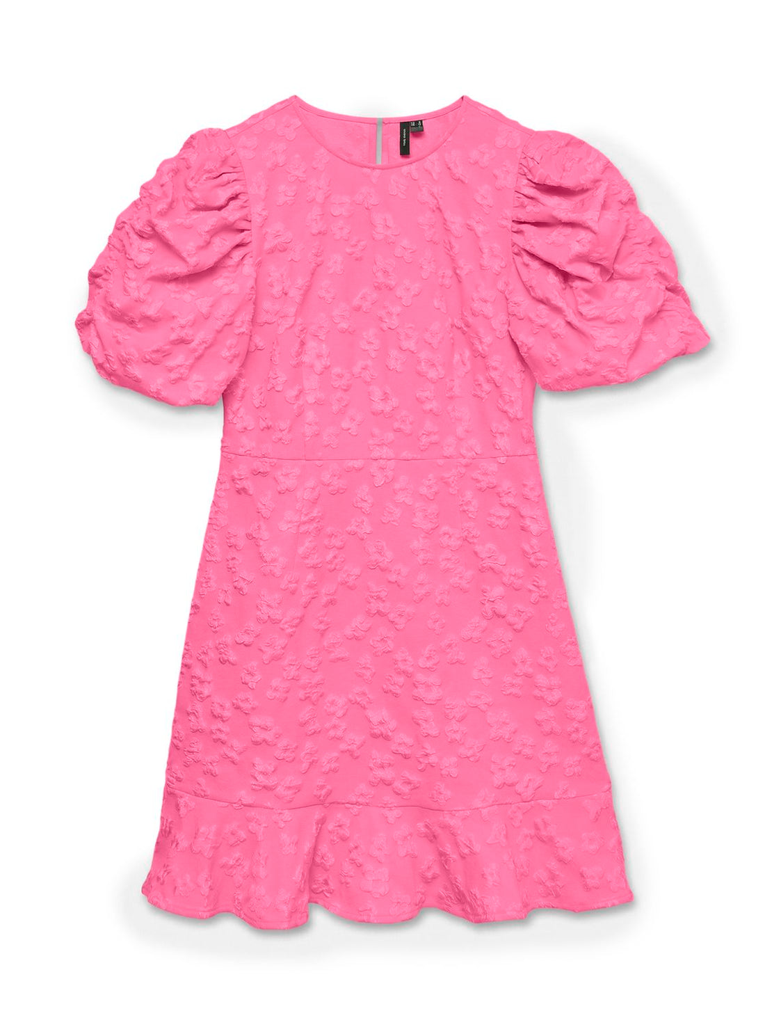 Vmfia Ss O-Neck Short Dress Exp Rosa