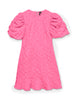 Vmfia Ss O-Neck Short Dress Exp Rosa