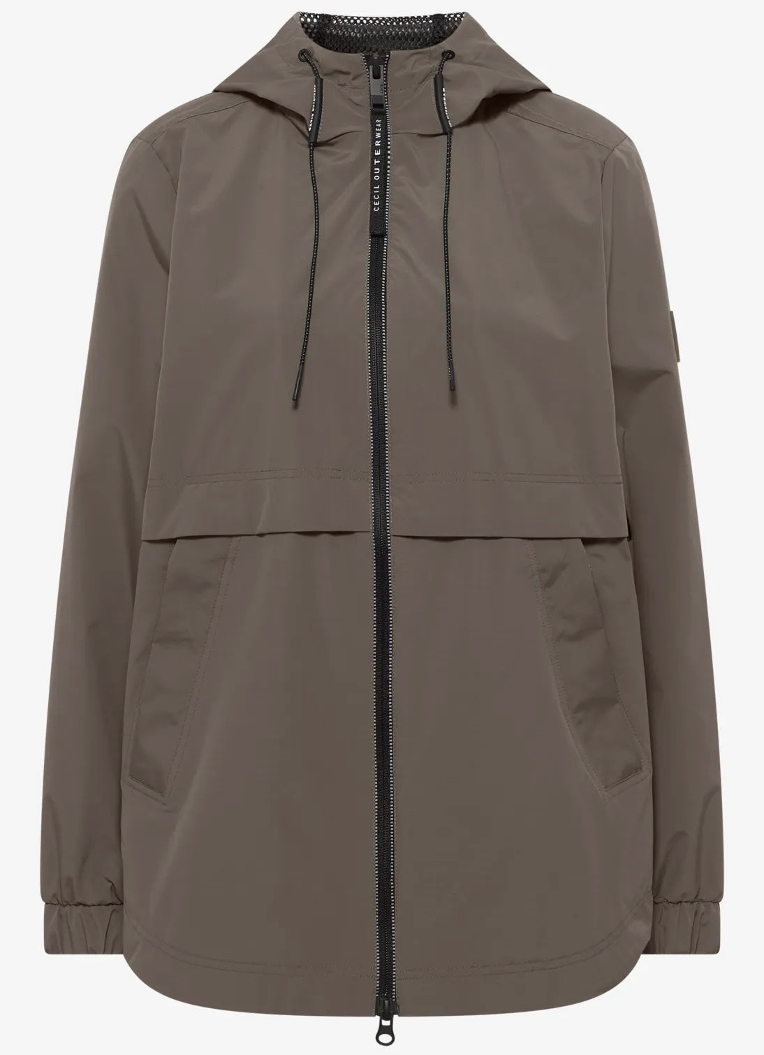 A-SHAPED WINDBREAKER Brun