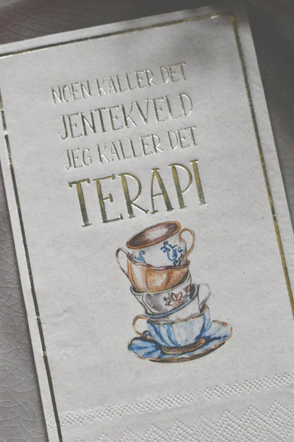 SERVIETT «JENTEKVELD - TERAPI»