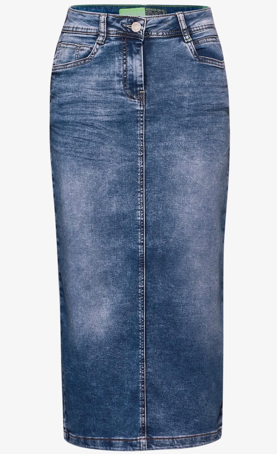 Denim skirt jogg maxi Blå