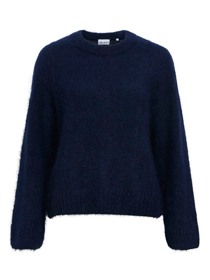 Objnete Yo L/s Lo Knit Pullover 147 Blå