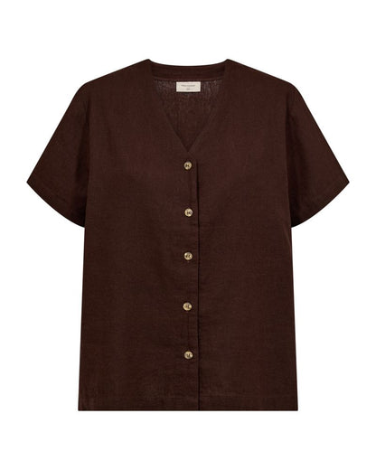 Fqlava-Shirt Brun