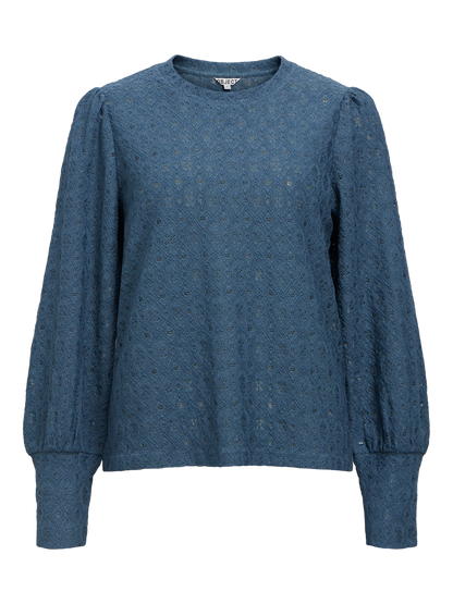 Objlaila L/s Re Top Noos Blå