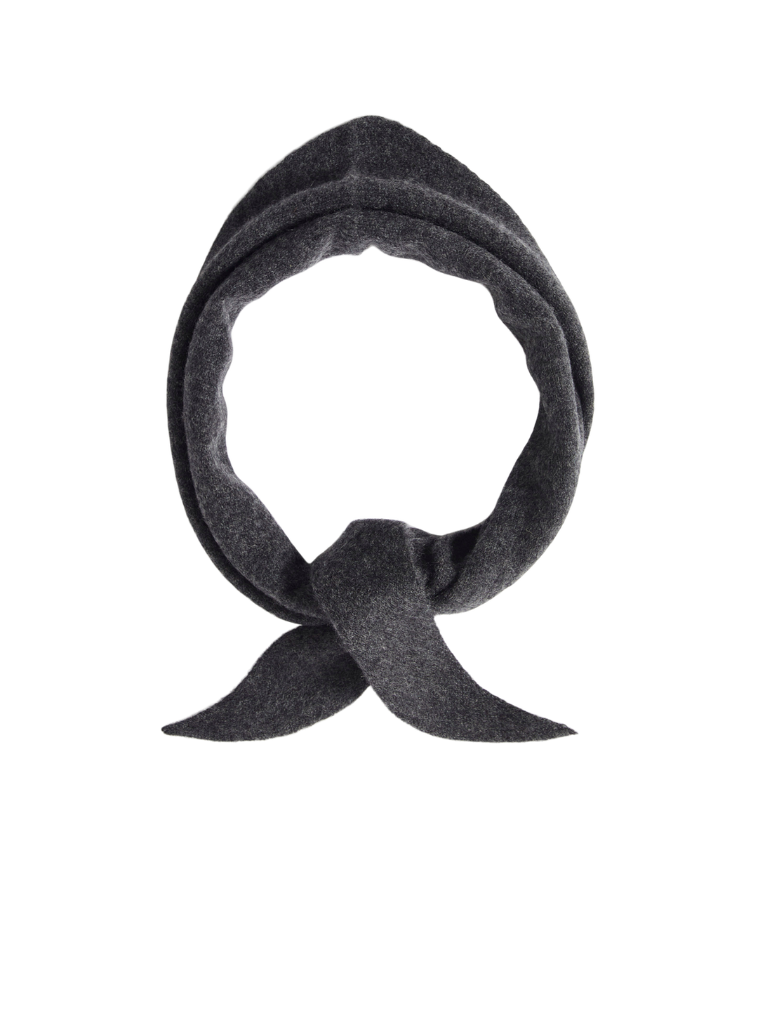 Slfmaria Narrow Cashmere Scarf Mørkegrå