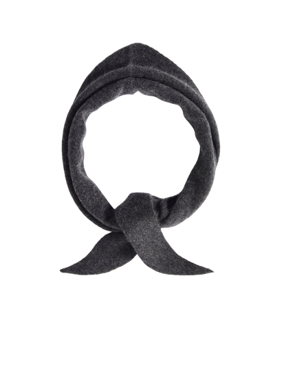 Slfmaria Narrow Cashmere Scarf Mørkegrå