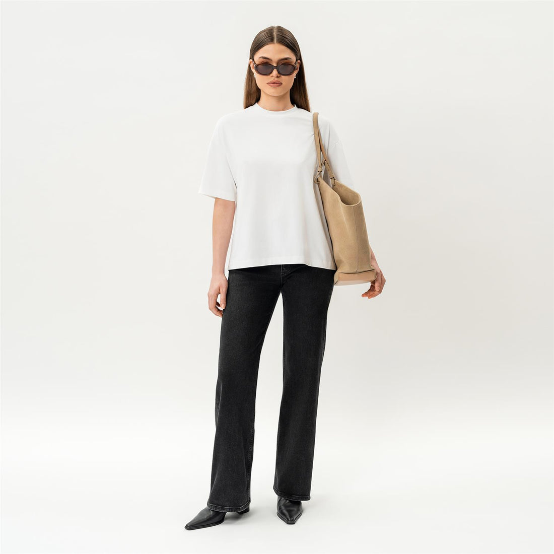 Classic Pima T-shirt Hvit