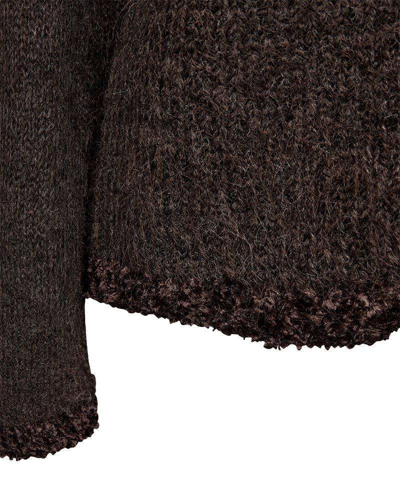 Fqfrida-Pullover Brun