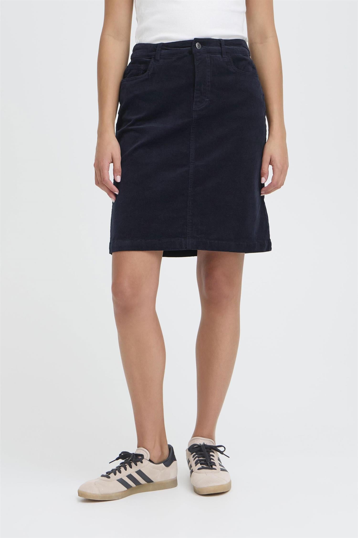 Pzsally Skirt Blå