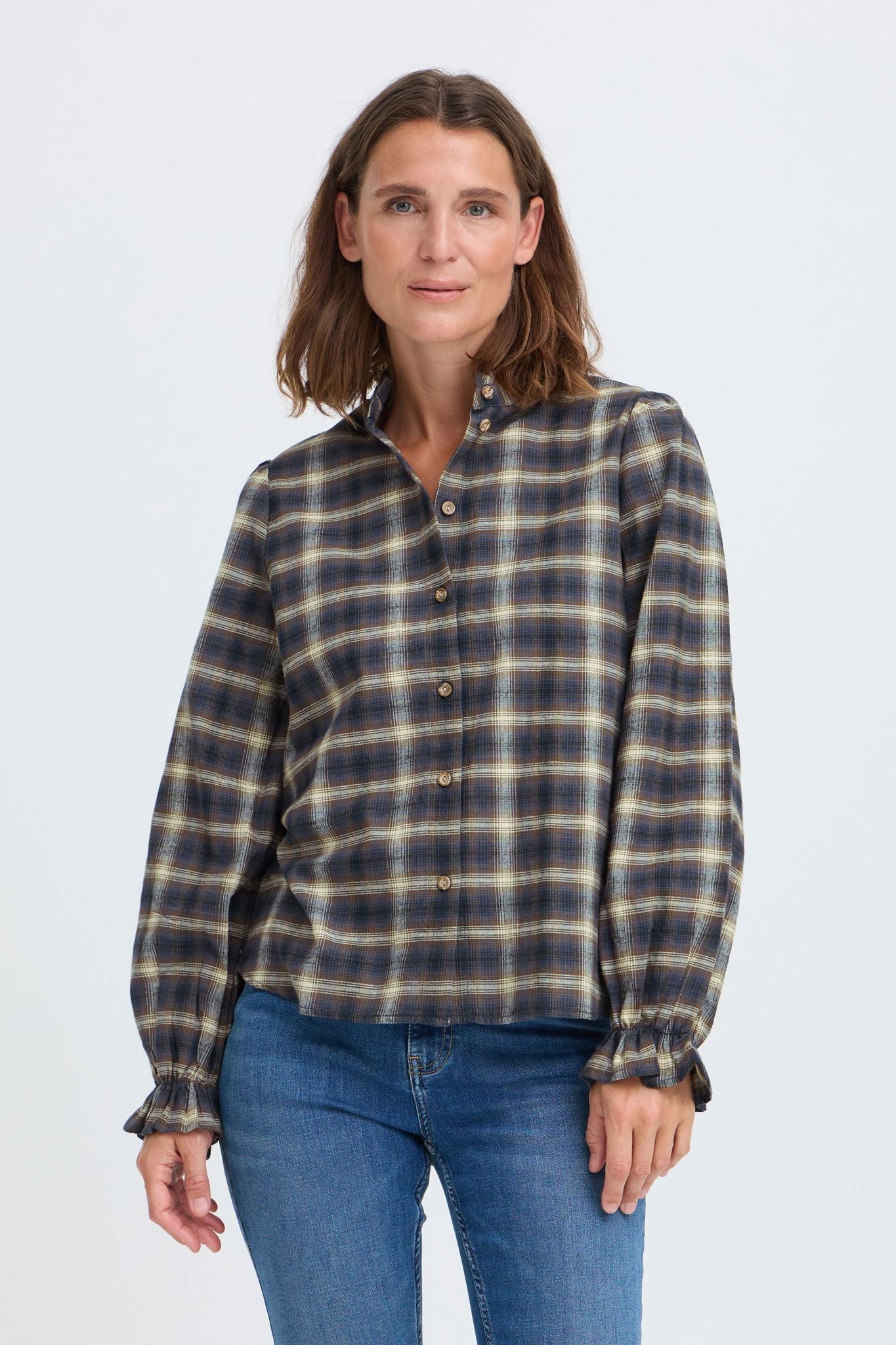 Pzelvina Blouse Brun