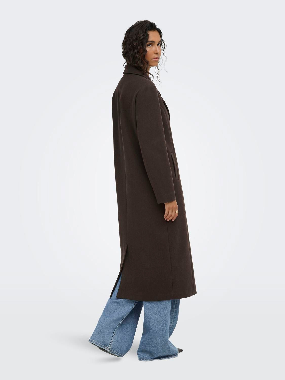 Jdyviola Life X-Long Coat Otw Hab Brun