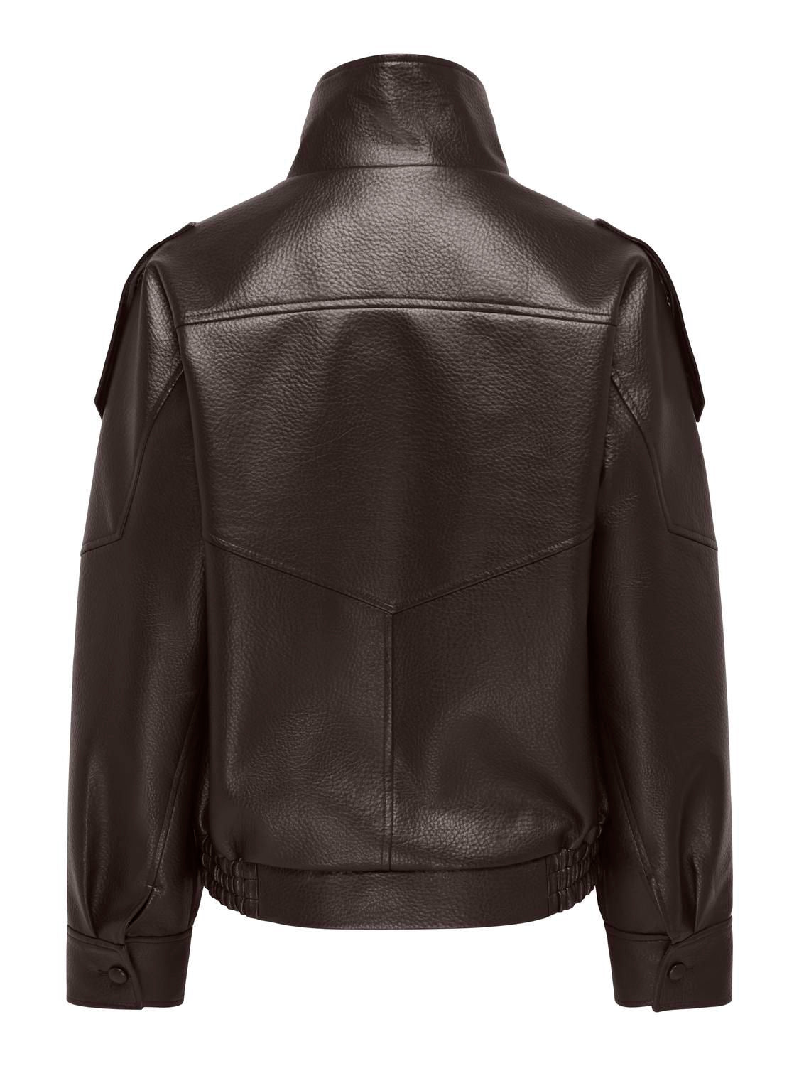 Jdyraye Pu Oversized Bomber Jacket Pnt Brun