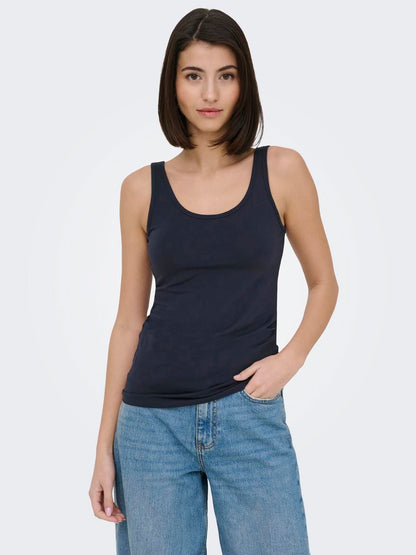 Jdyava S/l Tank Top 180 Jrs Noos Blå