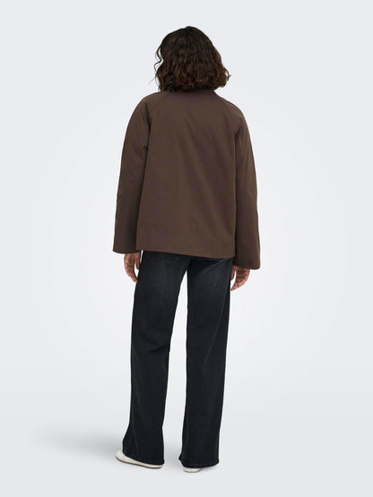 Onlorchid Cord Jacket Cc Otw Brun