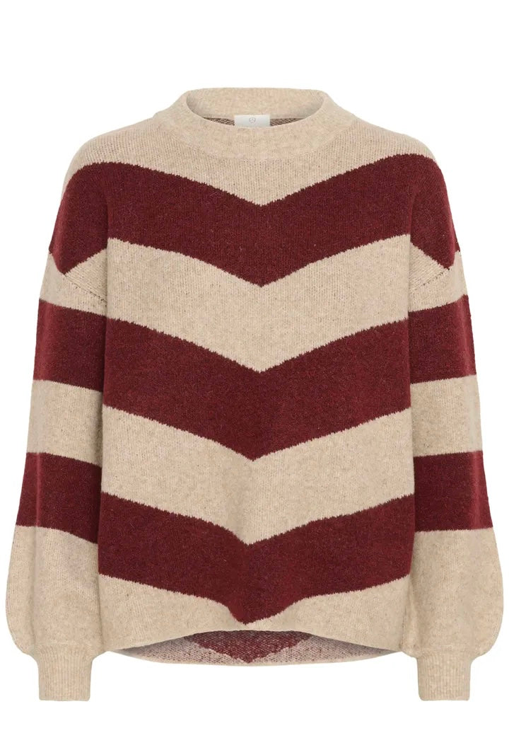 Kaverana Knit Pullover Feather G.M./Windsor W. Stripe