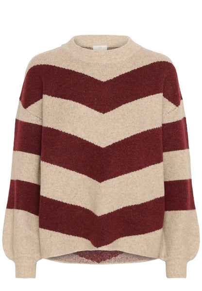 Kaverana Knit Pullover Feather G.M./Windsor W. Stripe